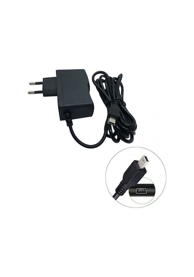 5v 2a Mini Usb Uçlu Adaptör 5 Pin Mini Usb Şarj Adaptörü