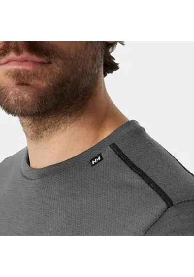 Helly Hansen Helly Hansen Lifa Merino Midweight Crew Erkek Gri İçlik 415