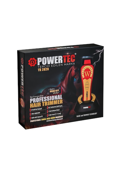 Tr-2828 Tam Profesyonel 9.000rpm 8 Kademeli Sakal Ense Kesim-çizim Makinesi +yedek Dlc Bıçak Seti