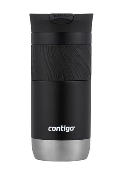Byron Pro Snapseal Termos 470ml Siyah Açık Gri