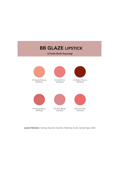 Farmasi BB Glaze Ruj 03 Black Cherry