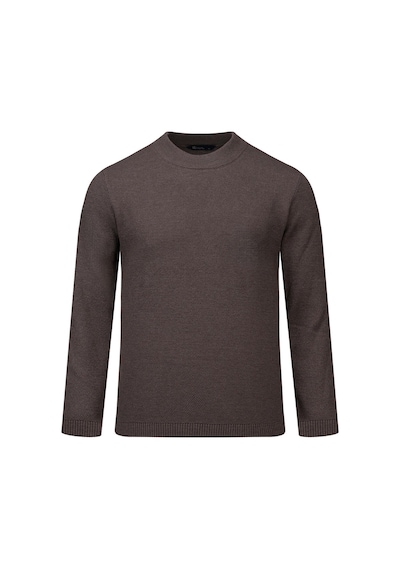 Hatemoğlu Vizon Regular Fit Yarım Balıkçı Yaka Pamuklu Kazak 2977605 Vizon