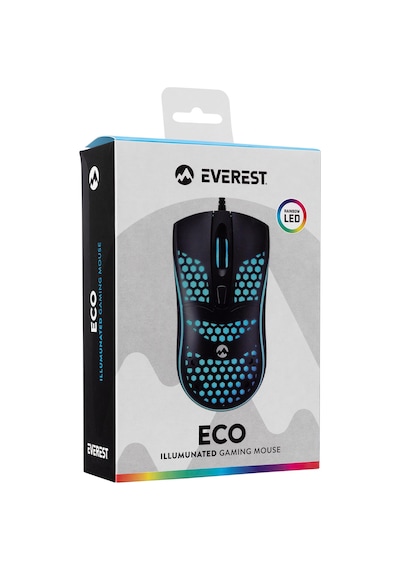 Everest SM-654 ECO USB 4D Optik LED Işıklı Oyuncu Mouse