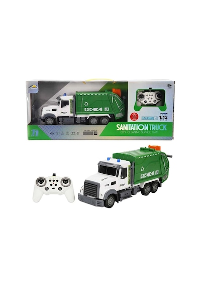 Mey İthalat S00005091 R/c Çöp Kamyonu 1/12 Ses/ışık 3.7v 2.4g
