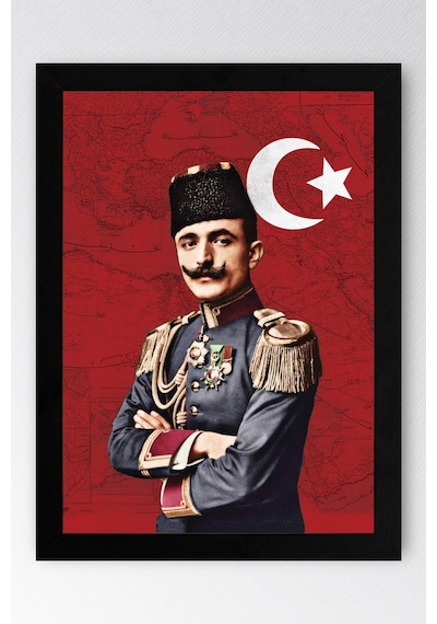 Enver Paşa Çerçeveli Tablo