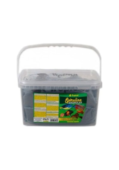 Tropical Spirulina Granulat 100Gr. Açık