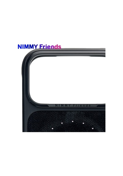 İphone 18 Pro Max Uyumlu Magsafe 3d Nakışlı Mor Yıldız Kolyeli Kedili Kılıf