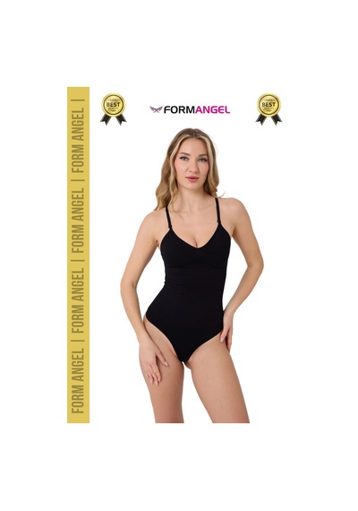 Carlburn Korse İz Bırakmayan Kaymaz Seamless Toparlayıcı Dikişsiz Kadın Çıtçıtlı String Body Korse - 2 Adet Siyah Carlburn Korse İz Bırakmayan Kaymaz Seamless Toparlayıcı Dikişsiz Kadın Çıtçıtlı String Body Korse - 2 Adet Siyah