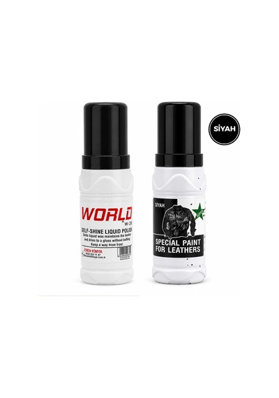 Ulupazarlama Deri Boyası Sıvı Siyah 100ml