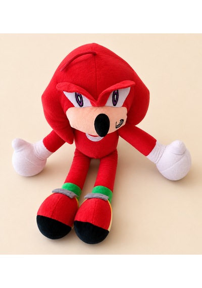 Peluş Kırmızı Sonic 45 Cm