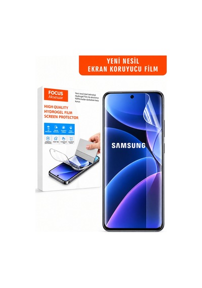 Samsung A27 5g Kırılmaz Cam Özel Kesim Hydrogel Film