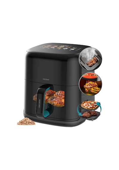 Cecotec Cecofry Grill Smokin Prime 6500 2200 W Dumansız Airfryer Izgara