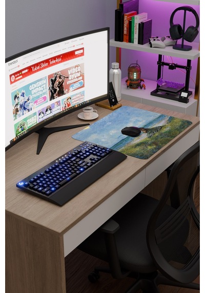 Vinland Saga Anime V3 - 48x40 Xl Gaming Kauçuk Kaymaz Taban Mouse Pad Fare Altlığı