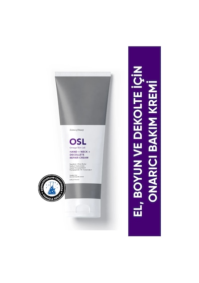 OSL Omega Skin Lab El Boyun Ve Dekolte İçin Onarıcı Bakım Kremi 75 ML
