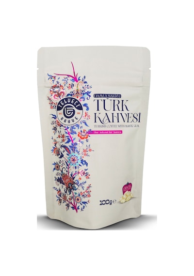 Geleneksel Damla Sakızlı Türk Kahvesi 100 Gr Öğütülmüş