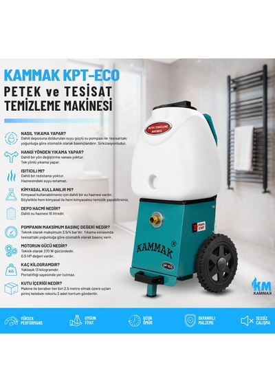 Kammak KPT-ECO Petek Temizleme Makinesi