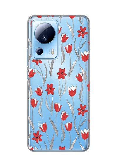 Xiaomi Mi 13 Lite Yumuşak Desen076 Çok Renkli