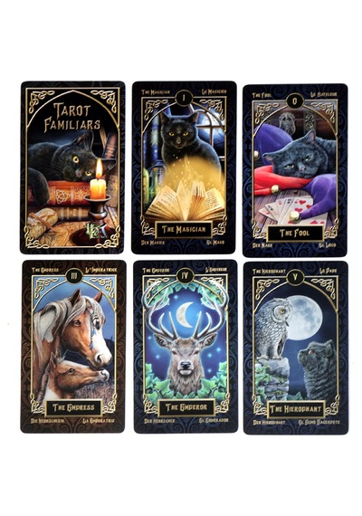 Fournier Tarot Kartları Familiars Tarot Kartları Destesi