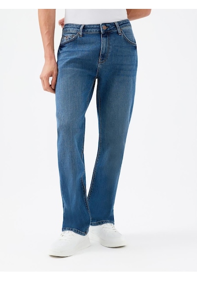 Loft Elton Lukas Mıd Erkek Jean Pantolon Lf2037334 Mavi