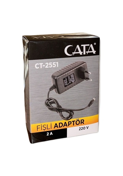 Ct-2551 25 W 2 Amper Cata Fisli Adaptör