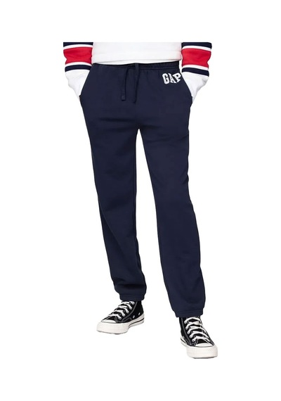 Gap V-bas Herıtage Jogger Lacivert Çocuk Eşofman Altı Siyah