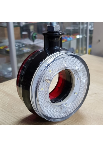Ayna Altı Küpe Lamba 12-24 Volt Kırmızı Beyaz 2 Adet N11.1448
