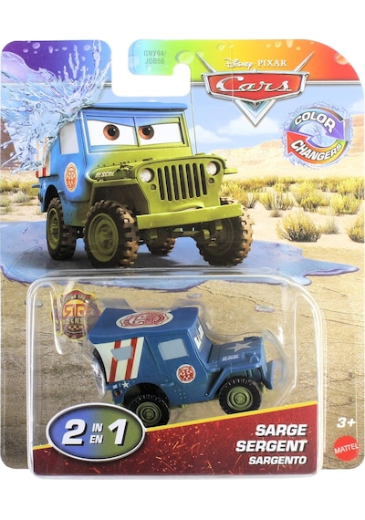 Cars Renk Değiştiren Araçlar Sarge Jhd78 Çok Renkli