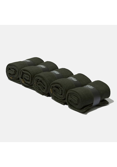 Dikişsiz Bambu Çorap Düz Haki Yeşil Renk Bambu Erkek Çorap Kutulu 5 Çift Premium Uzun Çorap Soket Çorap Bambu Mix