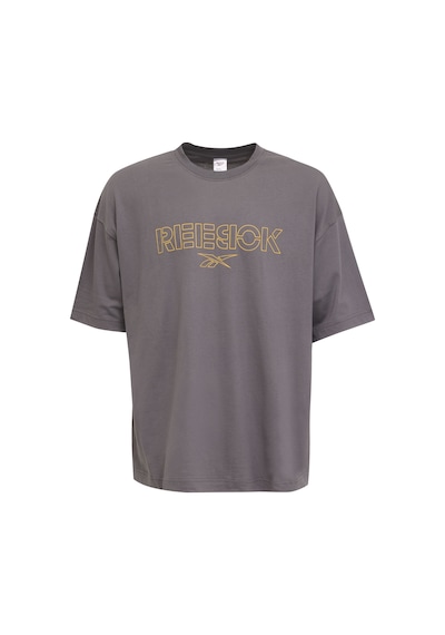 Reebok Dean Tee Antrasit Erkek Kısa Kol T-shirt Gri