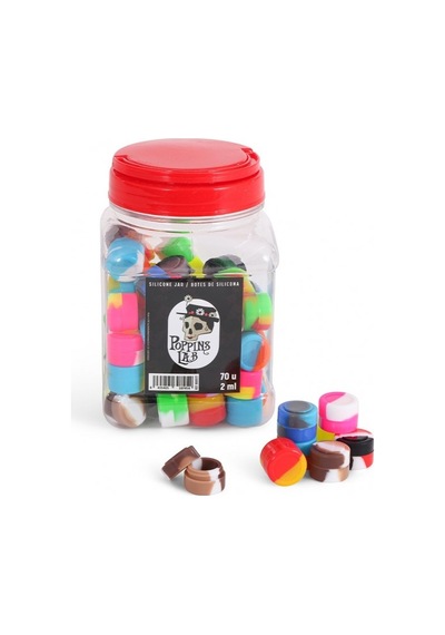 Poppins Labs Silikon Saklama Kabı 2 Ml