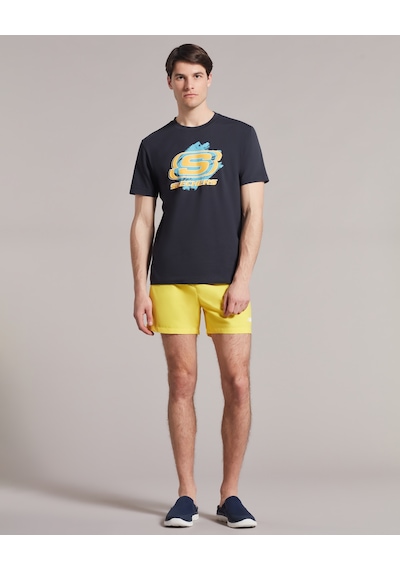 Skechers Swimwear M 5 Inch Swimshort Erkek Sarı Deniz Şortu S211654-200