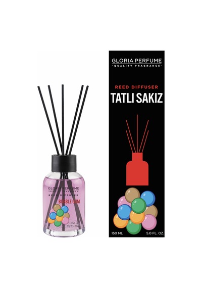 Bubble Gum Bambu Çubuklu Oda Kokusu 150 Ml Tatlı Sakız