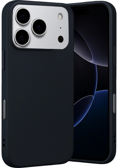 Apple Uyumlu iPhone 17 Pro Max Kılıf Nano Lansman Silikon Kapak Siyah