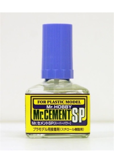 Mr.hobby Mc-131 40 Ml. Mr.cement Sp, Hızlı Ve Güçlü,inceltilmiş Plastik Yapıştırıcısı