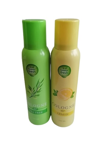Green Fresh 80 Derece Limon + Yeşil Çay Kolonyası Sprey 150 ML