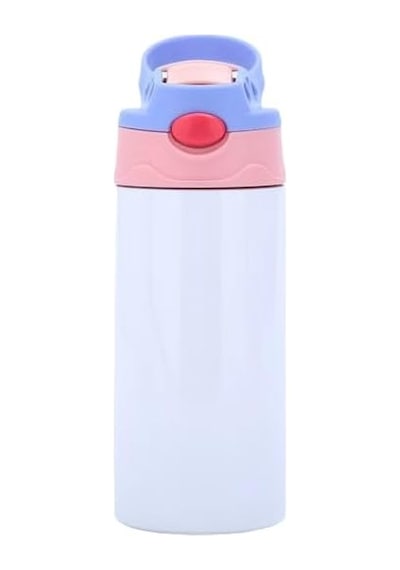 Çelik İçli Termos 360 Ml T.pembe Skm008 Açık Beyaz