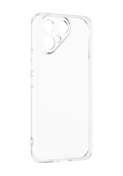 Maks Technology Tecno Pova Curve 2 Kılıf Mkst Süper Silikon Kapak - Şeffaf