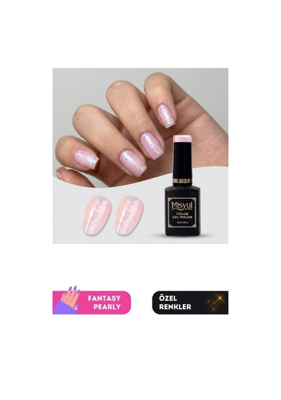 Misyul Uv Led Kalıcı Oje Nail Art 15 Ml Fantasy Pearly P03