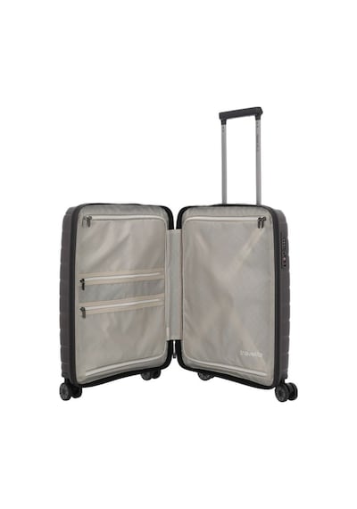Travelite Ön Cepli Air Base Trolley S Kabin Boy Valiz Kahverengi