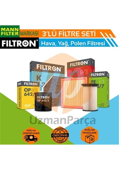 Hyundai Getz 1.4 Mann Filtron Filtre Bakım Seti 2004-2011