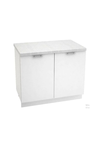 Defne Mutfak Alt Modül 80 Cm Beyaz Tezgah Dahil Değil