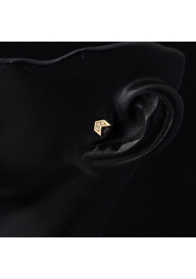 Bilezikci Yön 14 Ayar Altın Tragus Küpe Kphss14k22477 Sarı