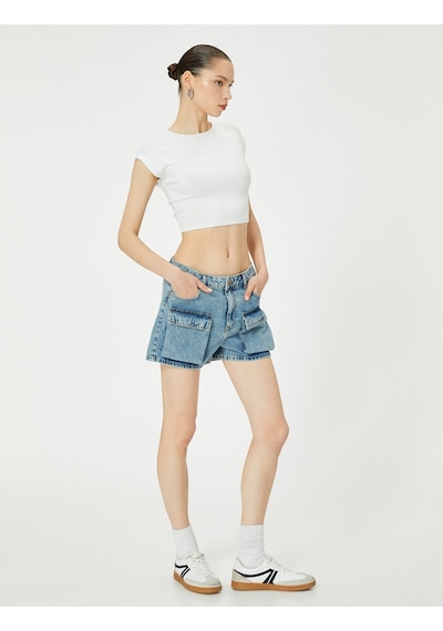 Koton Jean Kargo Şort Önden Cep Detaylı Standart Bel Açık İndigo 4sal40142md Açık İndigo Koton Jean Kargo Şort Önden Cep Detaylı Standart Bel Açık İndigo 4sal40142md Açık İndigo
