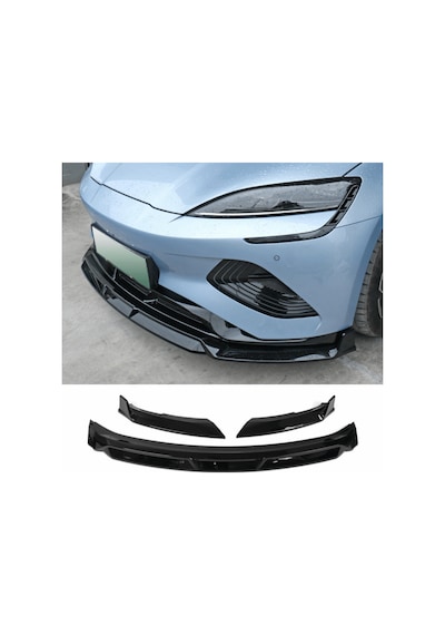 Red Lion Parts Byd Seal Sedan Uyumlu Ön Tampon Eki Piano Black Parlak Siyah Lip Spoiler