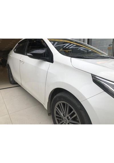 Toyota Corolla Uyumlu Batman Yarasa Ayna Kapağı 2013 - 2018 Piano Black
