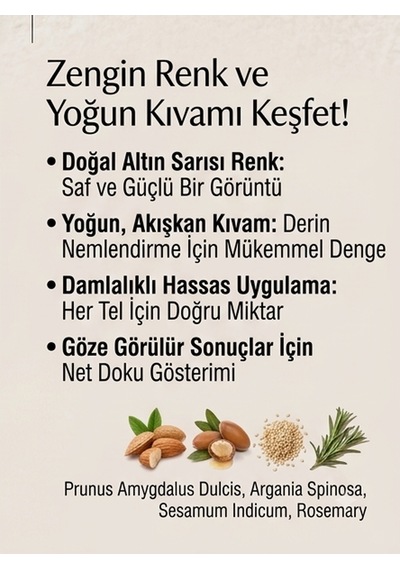 Moonvera Beauty Hint & Argan Yağlı Besleyici Ve Parlatıcı Saç Bakım Yağı 50 Ml