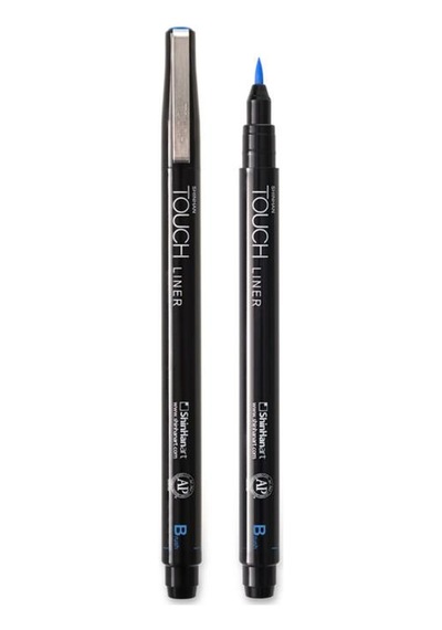Touch Liner Brush Blue Fırça Uçlu Kalem B