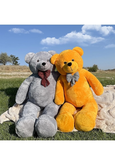 160 Cm Dev Pelüş,papyonlu Peluş Ayı,yumuşak Ve Sevimli Büyük Boy Oyuncak,sarılmalık Ayı,papyonl