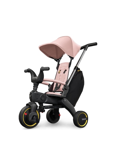 Doona Liki Trike Tek Parça Katlanır 3 Tekerlekli Bebek Bisikleti S3 Pembe