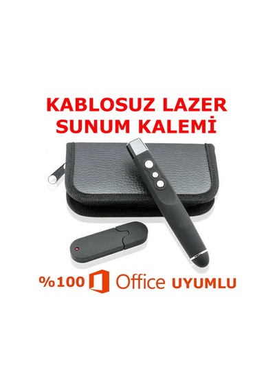 Kablosuz Lazer Sunum Kalemi Powerpoint Kumandası